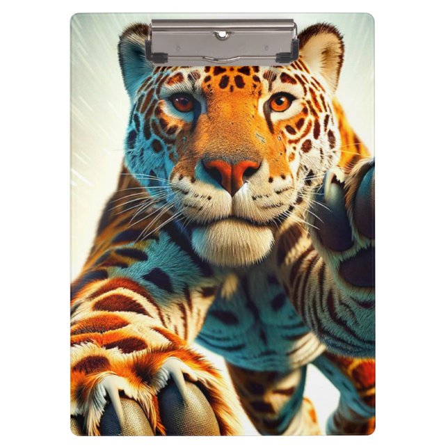 Porte-bloc Leopard Art (Devant)