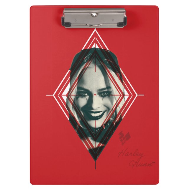 Porte-bloc L'équipe du suicide | Harley Quinn Diamond Target (Devant)