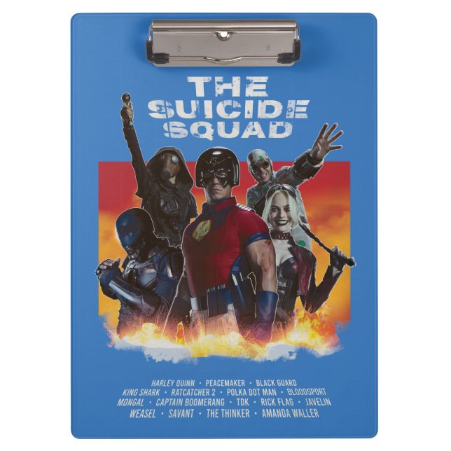 Porte-bloc L'équipe du suicide | Poster de cinéma de style ré (Devant)