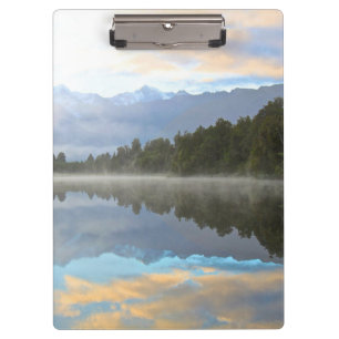 Porte-bloc Les arbres du lac Misty Réflexion Nature paisible