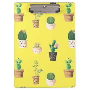 Porte-bloc Les cactus succulents du désert vert dans les pot
