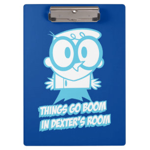 Porte-bloc Les choses bougent dans la chambre de Dexter