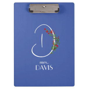 Porte-bloc Lettre monochrome D