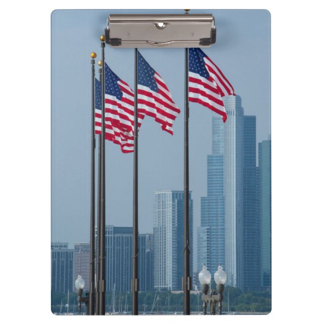 Porte-bloc L'Illinois, Chicago. Le pilier de marine, USA (Devant)