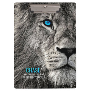 Porte-bloc Lion Chase tes rêves