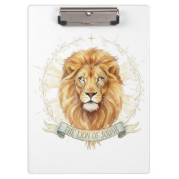 Porte-bloc Lion of Judah Christian Clipboard 