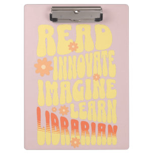 Porte-bloc Lire, innover, Imagine,