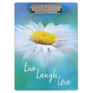 Porte-bloc Live Laugh Love Daisy