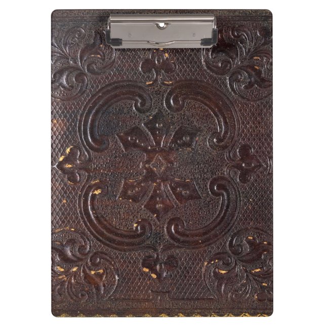 Porte-bloc Livre en cuir antique de Falln (Devant)