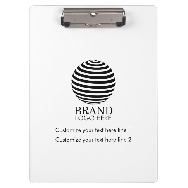 Porte-bloc Logo d'affaires personnalisé moderne cadeau promot (Devant)