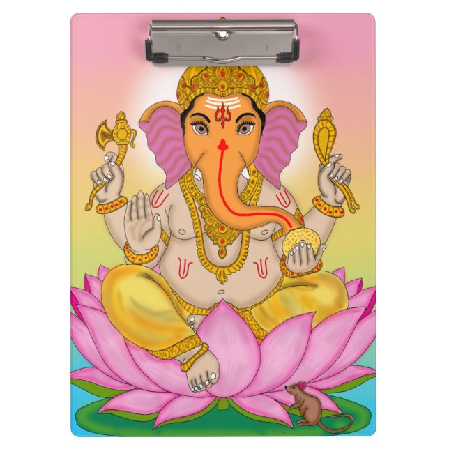 Porte-bloc Lord Ganesha Clip Board (Devant)