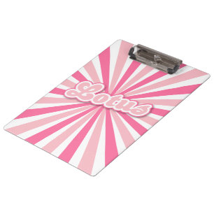 Porte-bloc Lotus rose