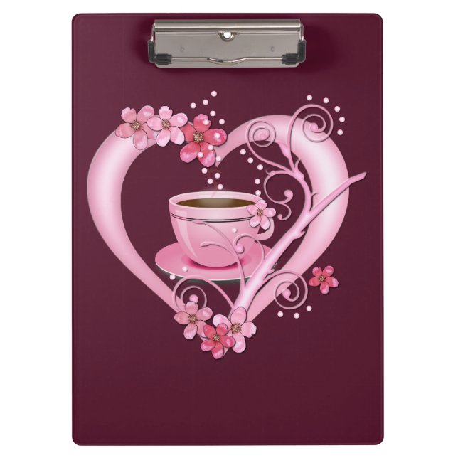 Porte-bloc Love Coffee (Devant)