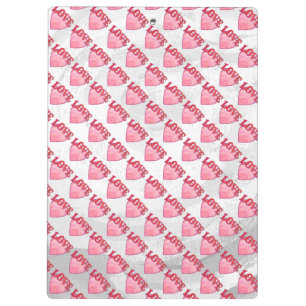 Porte-bloc Love Heart Motif