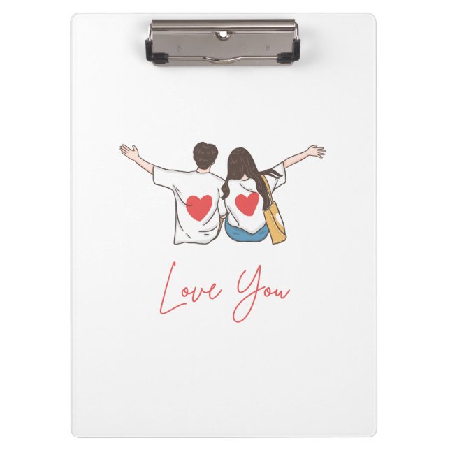 Porte-bloc ❤️ Love You Forever -  Clipboards (Devant)