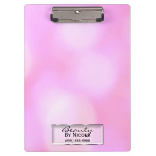 Porte-bloc Lumières Blurry rose Glam Chic Moderne Personnalis