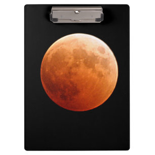 Porte-bloc Lune du presse-papiers Rouge Professeur Bureau Pai