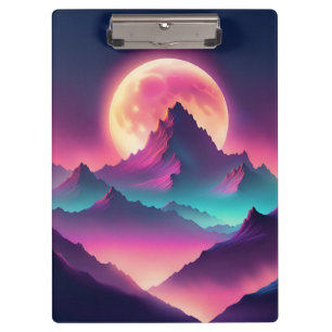 Porte-bloc lune se lève