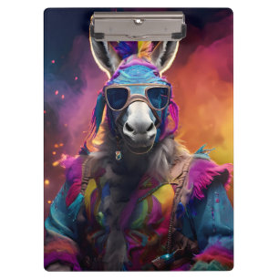 Porte-bloc Lunettes bleues Funky Donkey