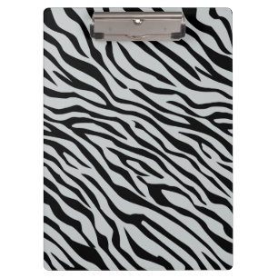 Porte-bloc Magic Zebra Stripes Click to Customize Grey Color