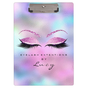 Porte-bloc Maquillage Artiste Beauté Lashes Parties scintilla