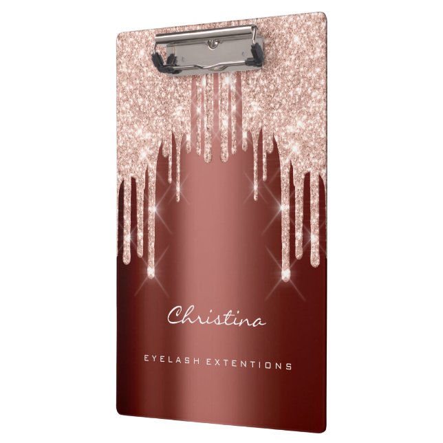 Porte-bloc Maquillage Artiste Lash Spark Rose du planificateu (Gauche)