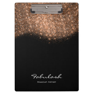 Porte-bloc Maquillage Beauty Studio Parties scintillant Rose 