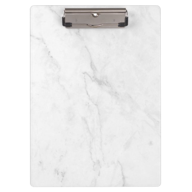 Porte-bloc Marbre Blanc (Devant)