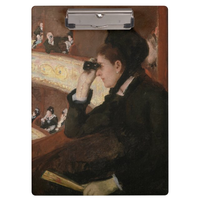 Porte-bloc Mary Cassatt - Dans le loge (Devant)