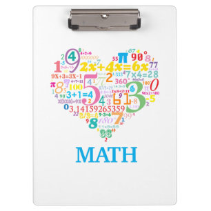 Porte-bloc Math du cœur