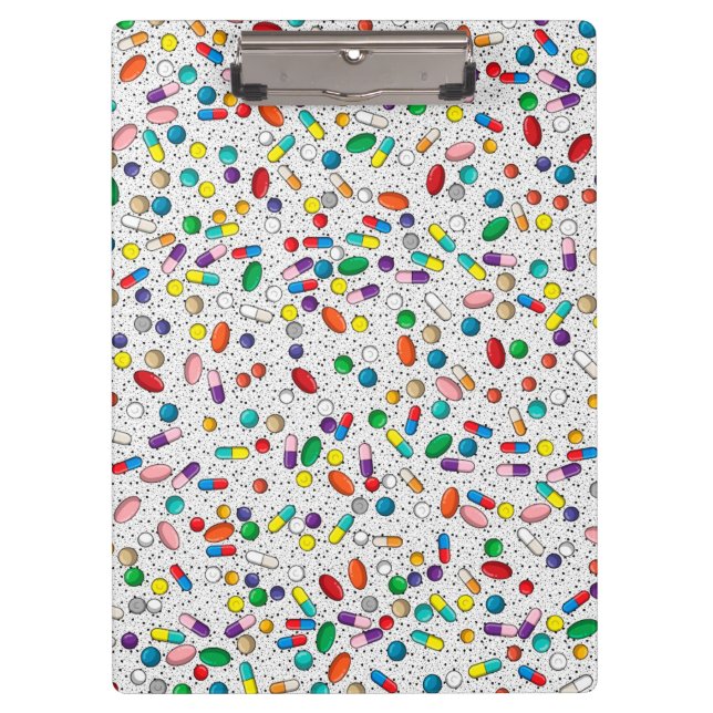 Porte-bloc Médecine Infirmière Pharmacie Docteur Conception d (Devant)