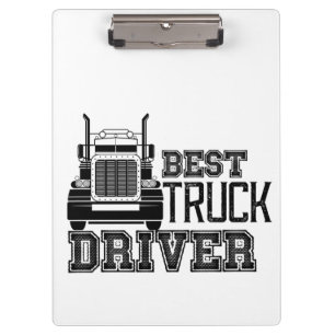 Porte-bloc Meilleur conducteur de camion