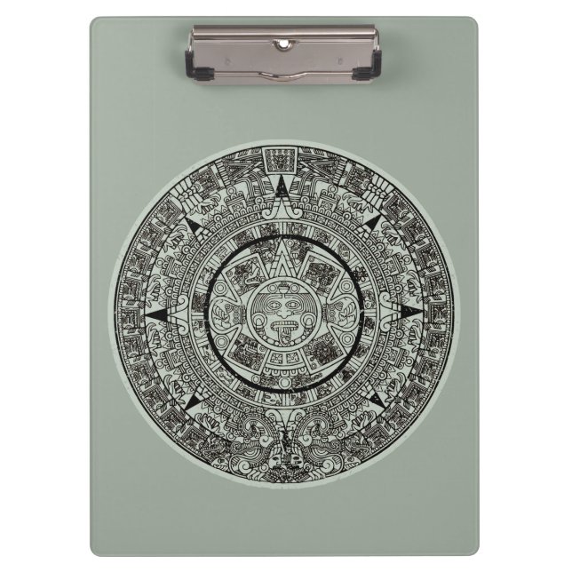 Porte-bloc Mexicaine Aztec Sun Stone Maya Calendrier 1 (Devant)