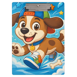 Porte-bloc Mignon Chien de Dessin Animé pour Enfants 