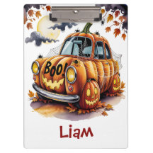 Mignon citrouille Jack O Lantern de voiture Hallow