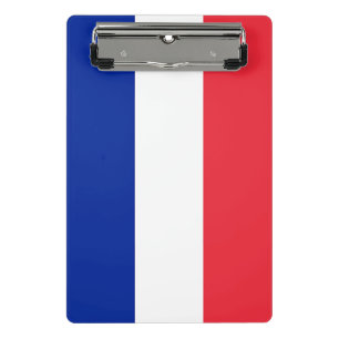 Porte-bloc Mini porte - bloc avec drapeau de France