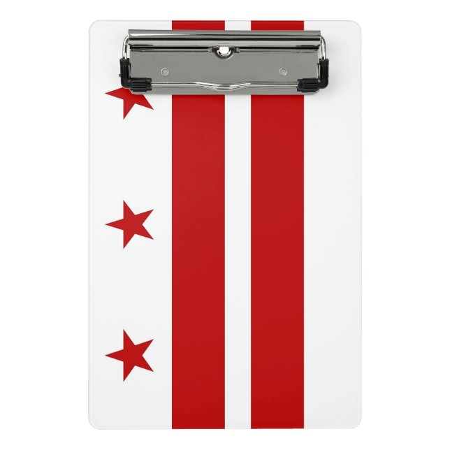 Porte-bloc Mini porte - bloc avec drapeau de Washington DC, U (Devant)