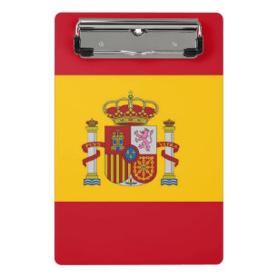 Porte-bloc Mini porte - bloc avec drapeau d'Espagne