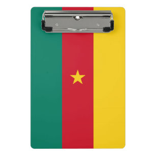Porte-bloc Mini porte - bloc avec drapeau du Cameroun