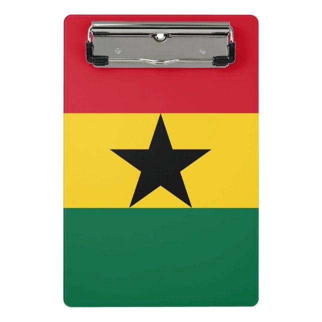 Porte-bloc Mini porte - bloc avec drapeau du Ghana (Devant)