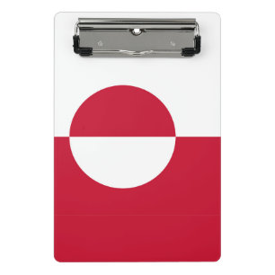 Porte-bloc Mini porte - bloc avec drapeau du Groenland