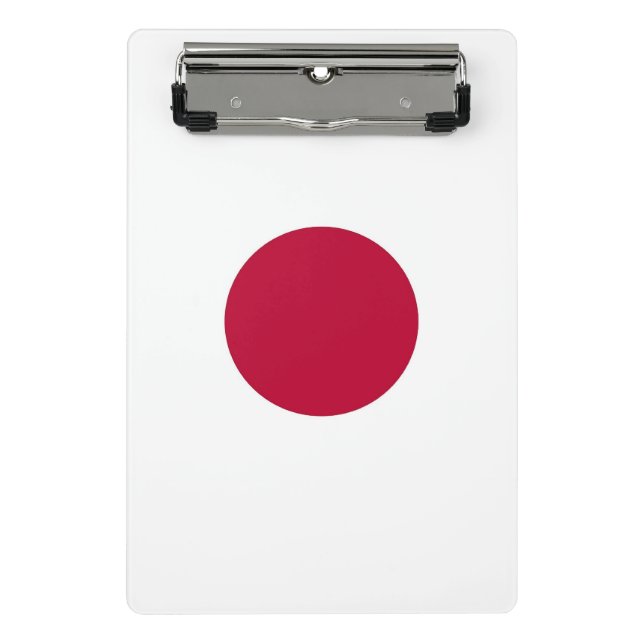 Porte-bloc Mini porte - bloc avec drapeau du Japon (Devant)
