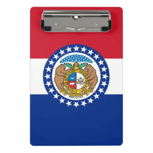 Porte-bloc Mini porte - bloc avec drapeau du Missouri, USA
