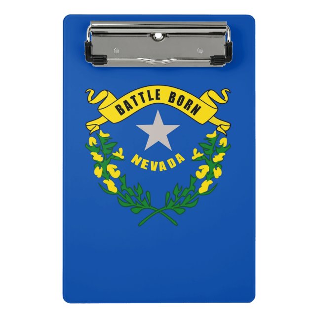 Porte-bloc Mini porte - bloc avec drapeau du Nevada, USA (Devant)