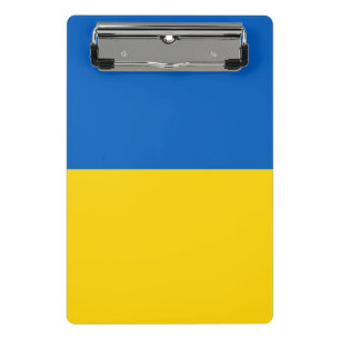 Porte-bloc Mini porte - bloc avec drapeau d'Ukraine