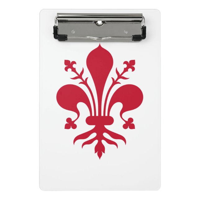 Porte-bloc Mini porte - bloc avec le drapeau de Florence, Ita (Devant)