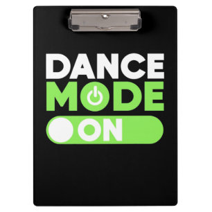 Porte-bloc Mode Danse activé