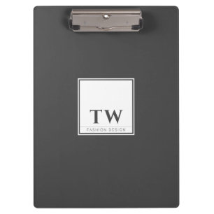Porte-bloc Mode Design gris foncé