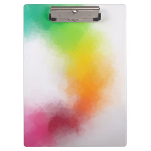 Porte-bloc Modèle d'art Abstrait coloré personnalisé