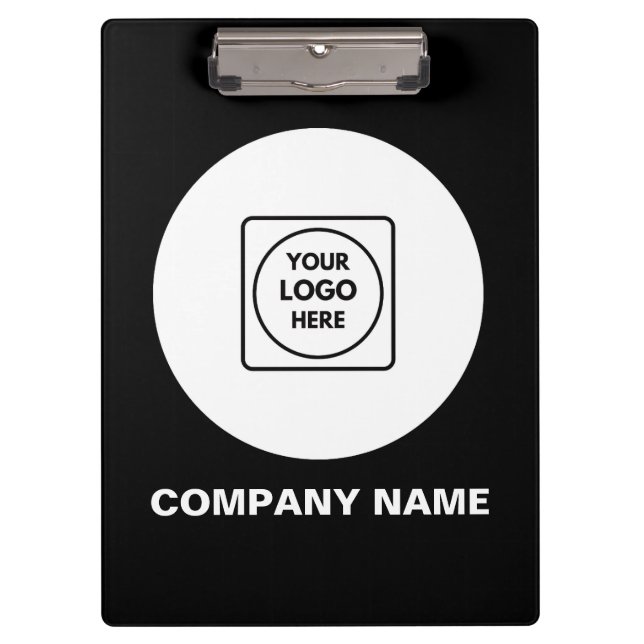 Porte-bloc Modern Cool Corporate Logo clipboard (Devant)